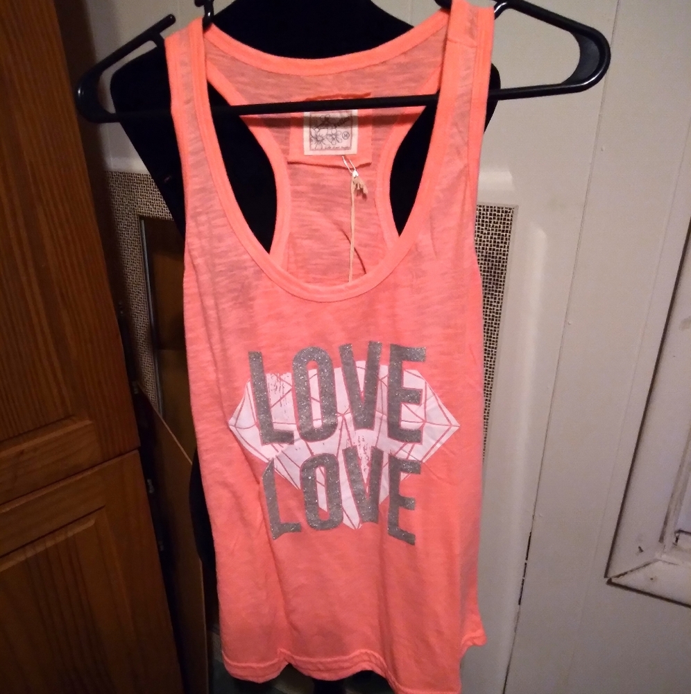 Love racer back tank